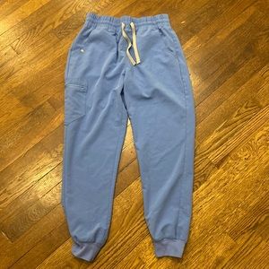 figs blue scrub pants